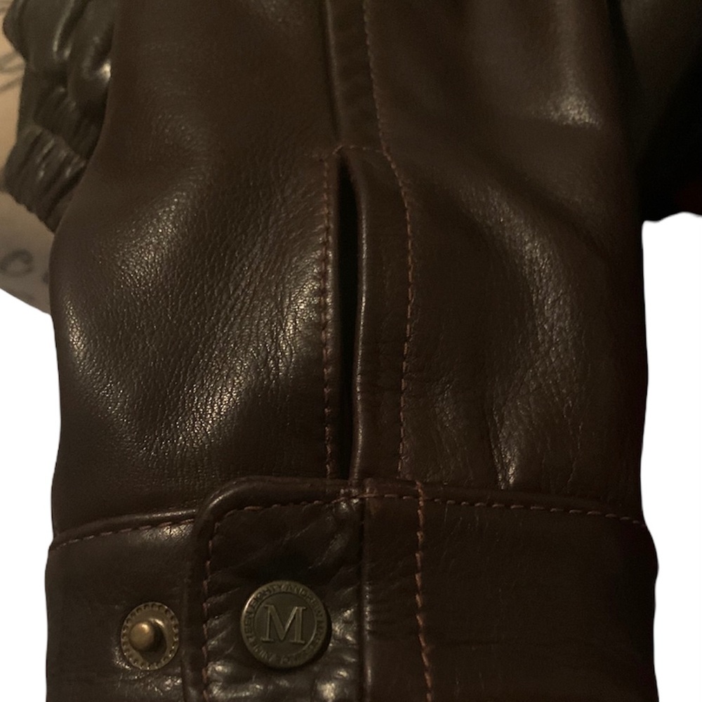 Andrew Marc Genuine Leather Jacket - Picture 5 of 7